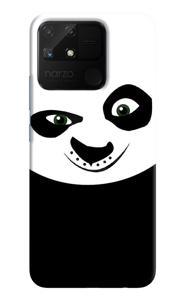 Panda Realme Narzo 50A Hard Case Back Cover by Casekaro