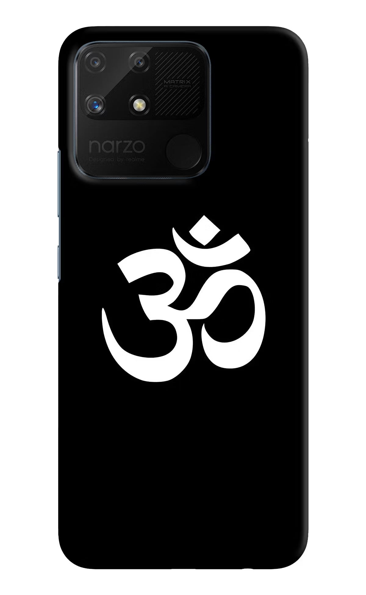 Om Realme Narzo 50A Hard Case Back Cover by Casekaro