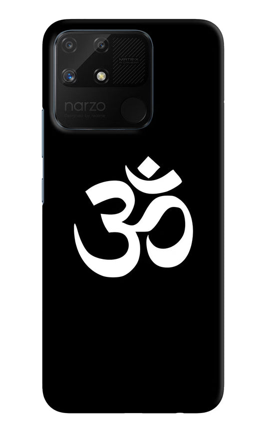 Om Realme Narzo 50A Hard Case Back Cover by Casekaro