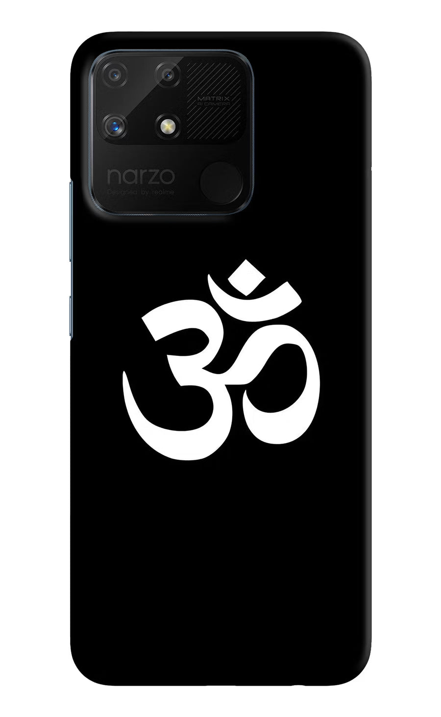Om Realme Narzo 50A Back Cover, Hard case
