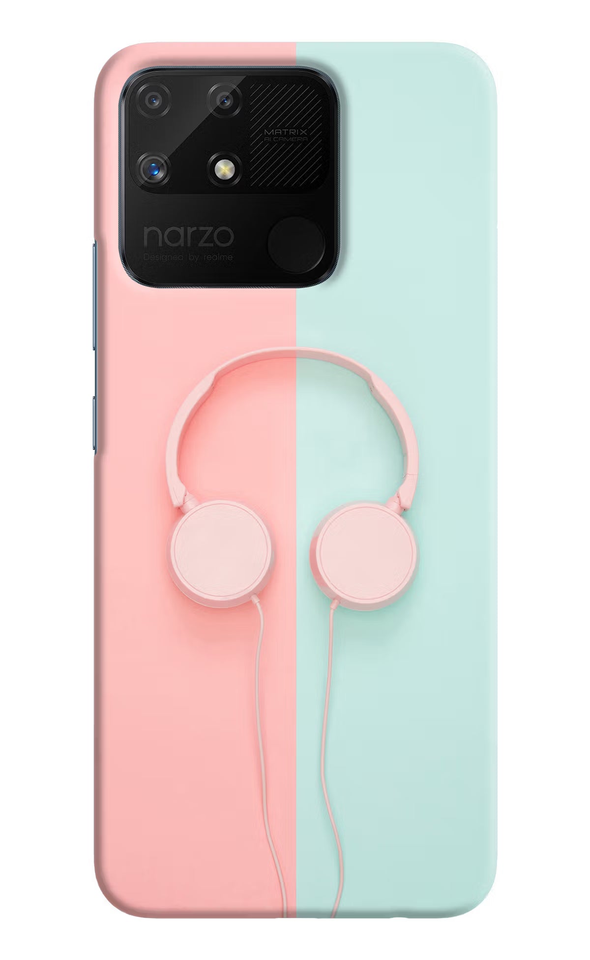 Music Lover Realme Narzo 50A Hard Case Back Cover by Casekaro