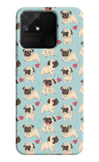 Pug Dog Realme Narzo 50A Hard Case Back Cover by Casekaro
