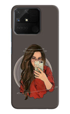 Selfie Queen Realme Narzo 50A Hard Case Back Cover by Casekaro