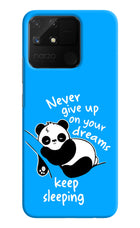 Keep Sleeping Realme Narzo 50A Hard Case Back Cover by Casekaro