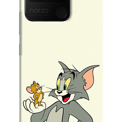 Tom & Jerry Realme Narzo 50A Hard Case Back Cover by Casekaro
