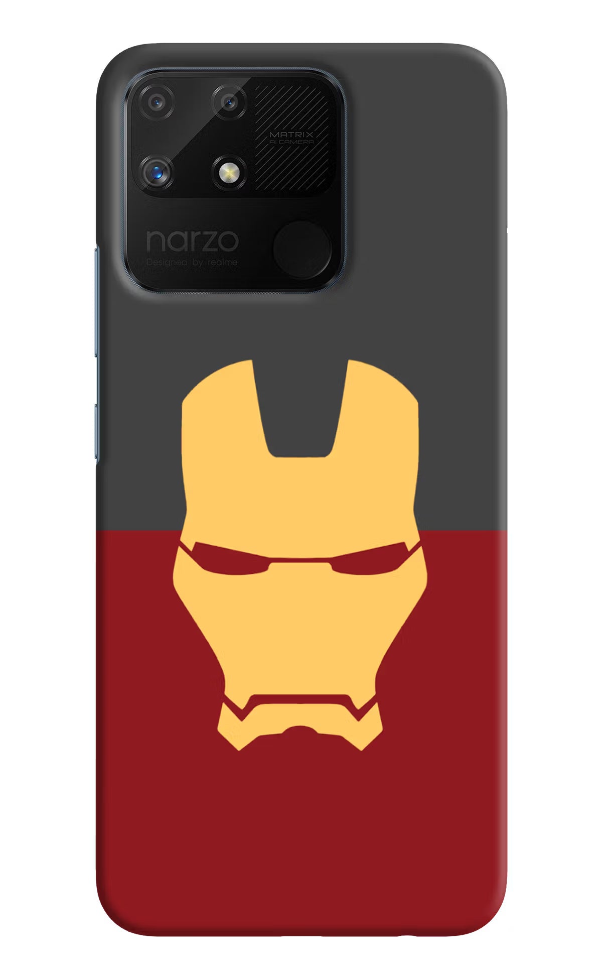 Ironman Realme Narzo 50A Hard Case Back Cover by Casekaro