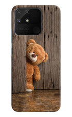 Teddy Wooden Realme Narzo 50A Hard Case Back Cover by Casekaro