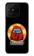 Among Us Shhh! Realme Narzo 50A Hard Case Back Cover by Casekaro