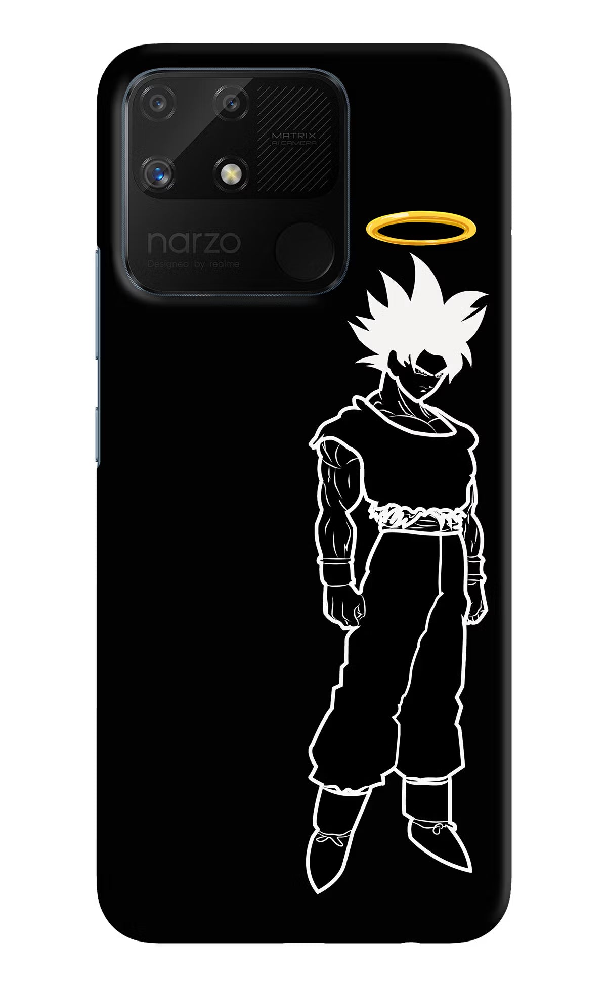 DBS Character Realme Narzo 50A Hard Case Back Cover by Casekaro