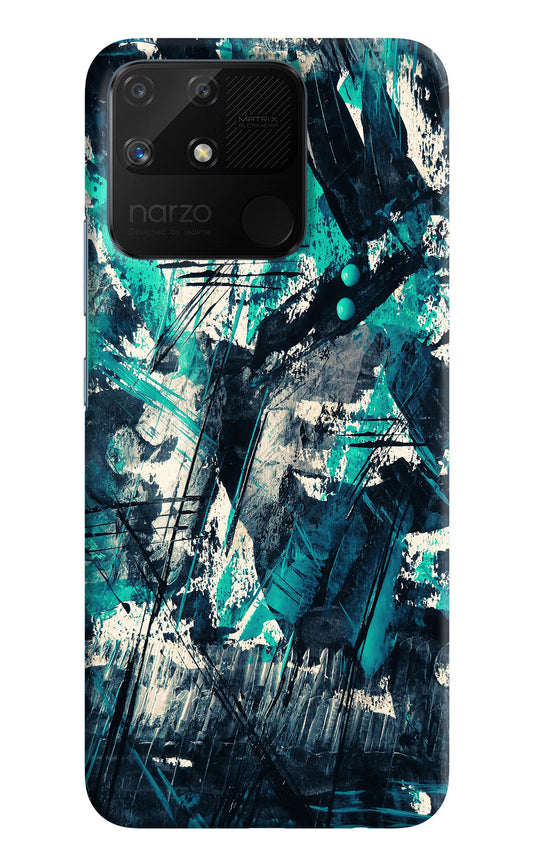 Artwork Realme Narzo 50A Hard Case Back Cover by Casekaro