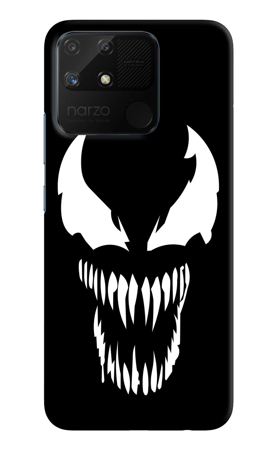 Venom Realme Narzo 50A Back Cover, Hard case