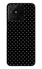 White Dots Realme Narzo 50A Hard Case Back Cover by Casekaro