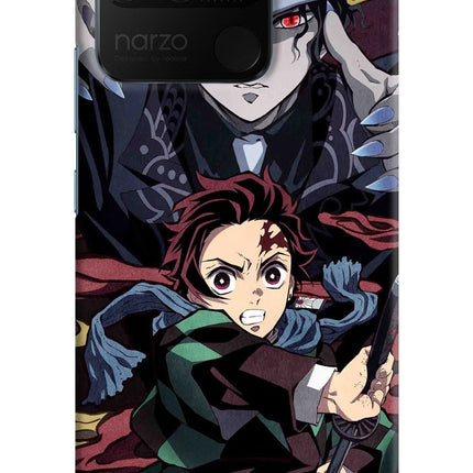 Demon Slayer Realme Narzo 50A Hard Case Back Cover by Casekaro