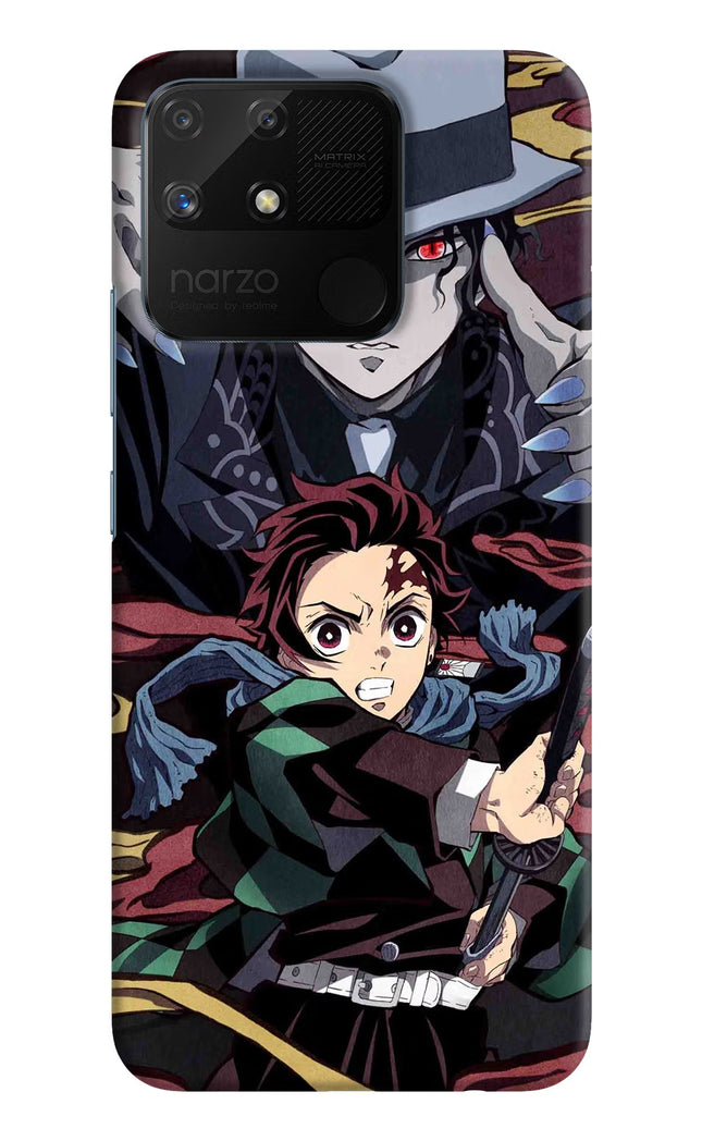 Demon Slayer Realme Narzo 50A Hard Case Back Cover by Casekaro