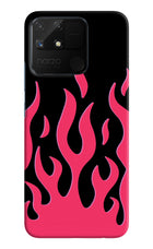 Fire Flames Realme Narzo 50A Hard Case Back Cover by Casekaro