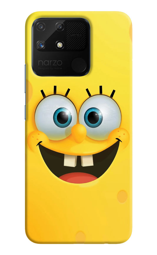 Sponge 1 Realme Narzo 50A Hard Case Back Cover by Casekaro