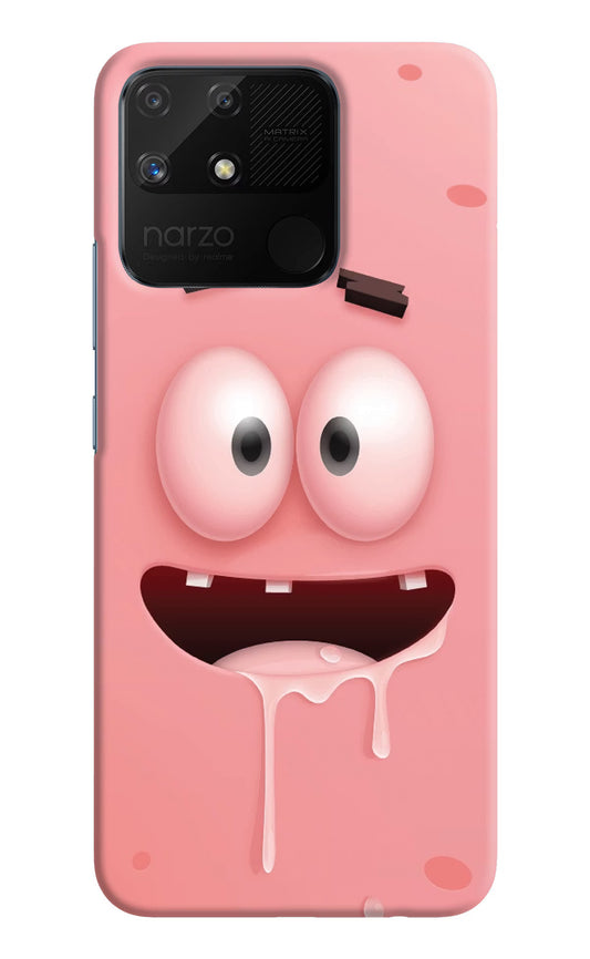 Sponge 2 Realme Narzo 50A Hard Case Back Cover by Casekaro