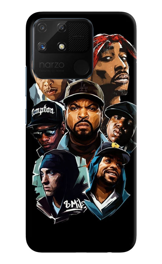 Rappers Realme Narzo 50A Hard Case Back Cover by Casekaro