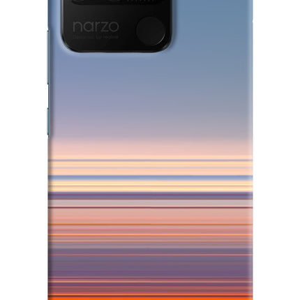 Morning Colors Realme Narzo 50A Hard Case Back Cover by Casekaro