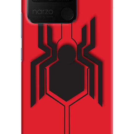 Spider Realme Narzo 50A Hard Case Back Cover by Casekaro