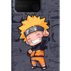 Chota Naruto Realme Narzo 50A Hard Case Back Cover by Casekaro