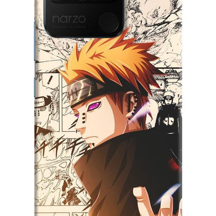 Pain Anime Realme Narzo 50A Hard Case Back Cover by Casekaro