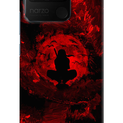 Itachi Uchiha Realme Narzo 50A Hard Case Back Cover by Casekaro