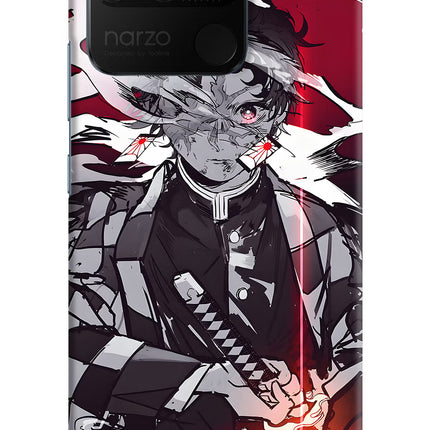 Demon Slayer Realme Narzo 50A Hard Case Back Cover by Casekaro