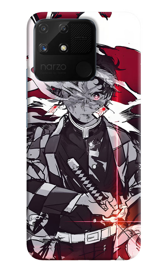 Demon Slayer Realme Narzo 50A Hard Case Back Cover by Casekaro