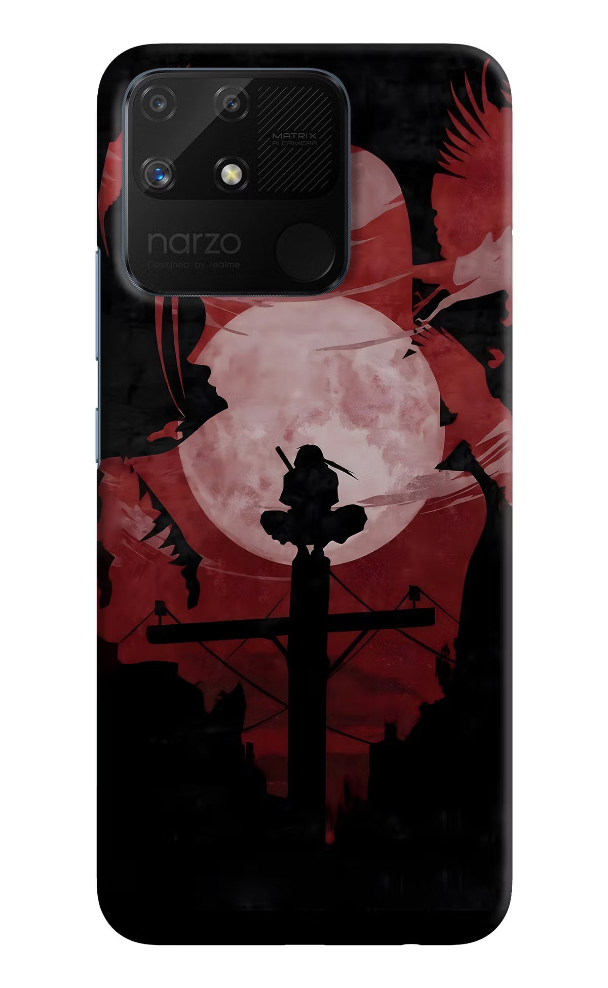 Naruto Anime Realme Narzo 50A Hard Case Back Cover by Casekaro