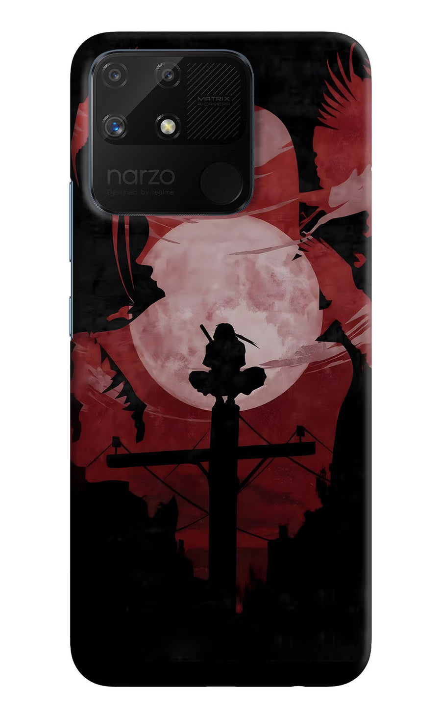 Naruto Anime Realme Narzo 50A Back Cover, Hard case