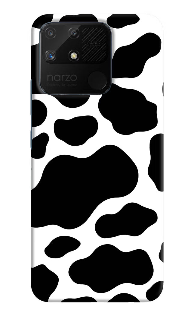 Cow Spots Realme Narzo 50A Hard Case Back Cover by Casekaro