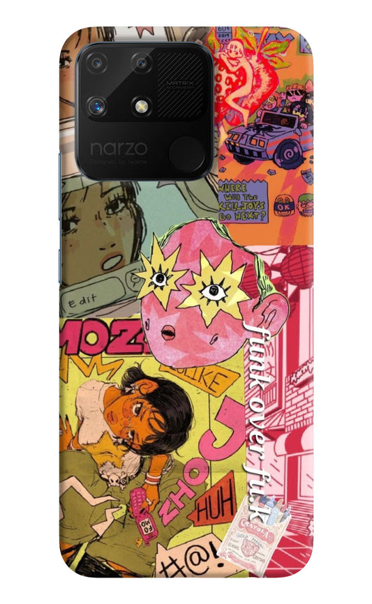 Funkover Realme Narzo 50A Back Cover