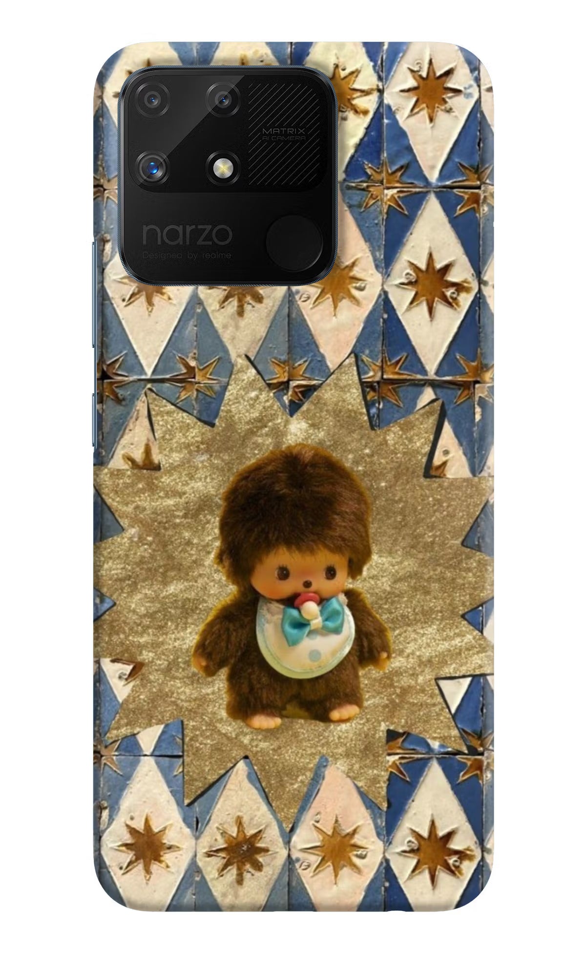 Woodooo Realme Narzo 50A Back Cover