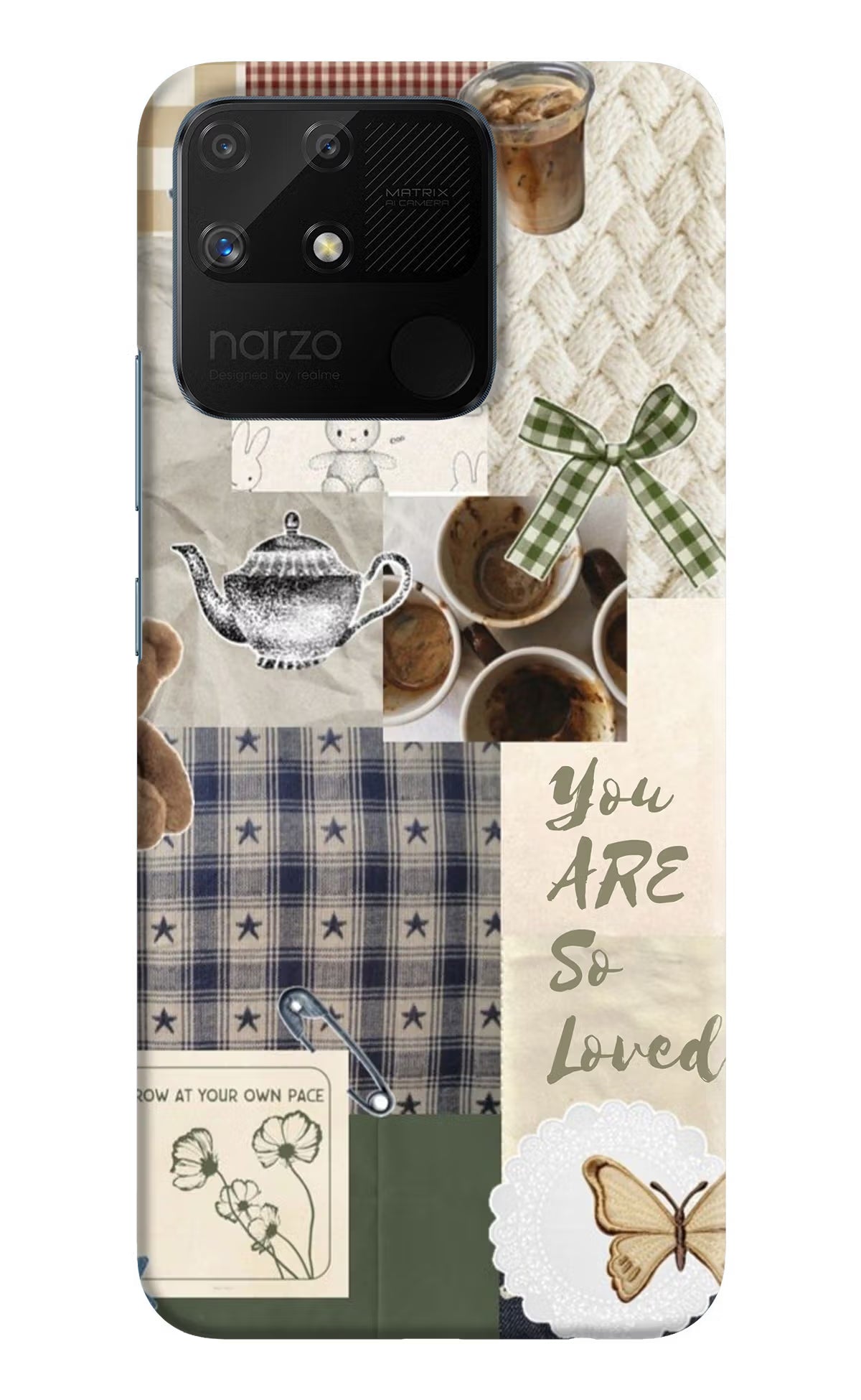 Cookie Realme Narzo 50A Back Cover