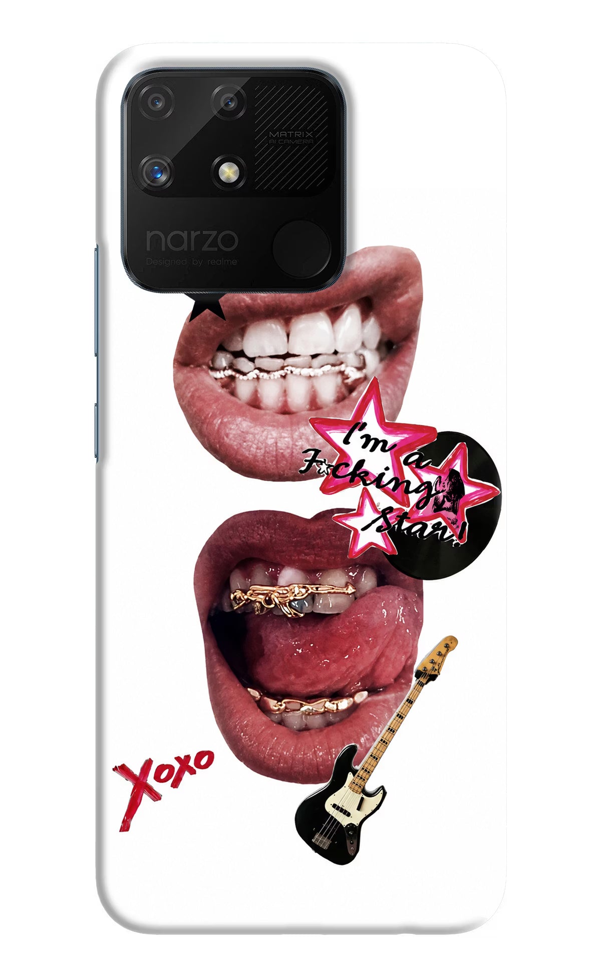 Rockstar Realme Narzo 50A Back Cover