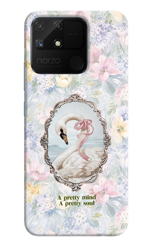 Pretty Mind Pretty Soul Realme Narzo 50A Back Cover