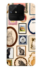Mirror Cats Realme Narzo 50A Hard Case Back Cover by Casekaro