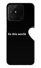 This World Realme Narzo 50A Hard Case Back Cover by Casekaro