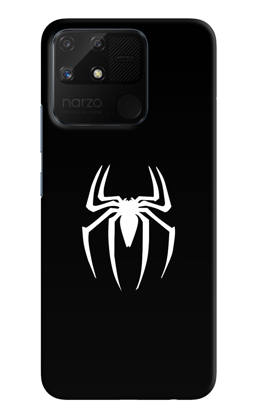 Miles Symbol Realme Narzo 50A Back Cover, Hard case