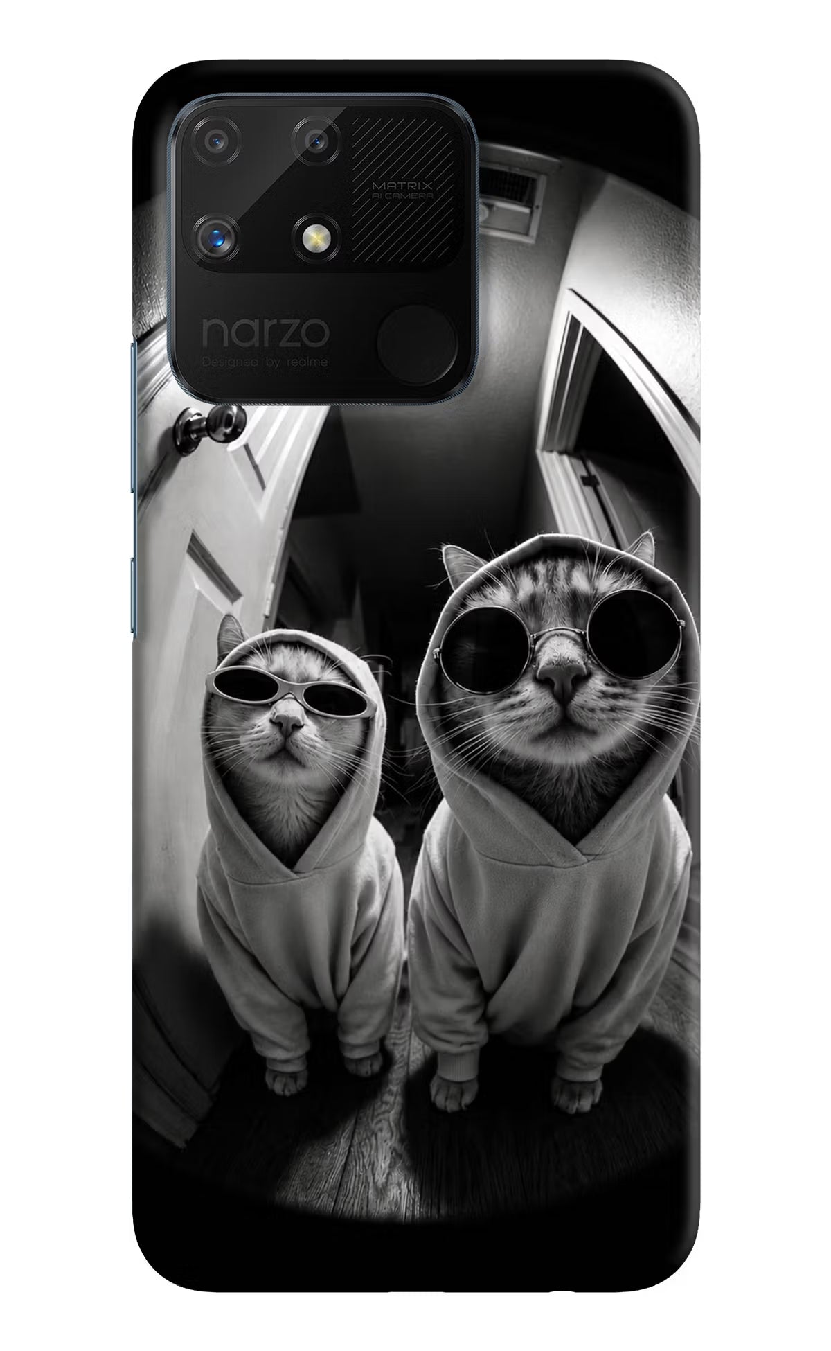 Hood Cats Realme Narzo 50A Back Cover