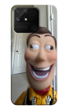 Side Eye Woody Realme Narzo 50A Hard Case Back Cover by Casekaro