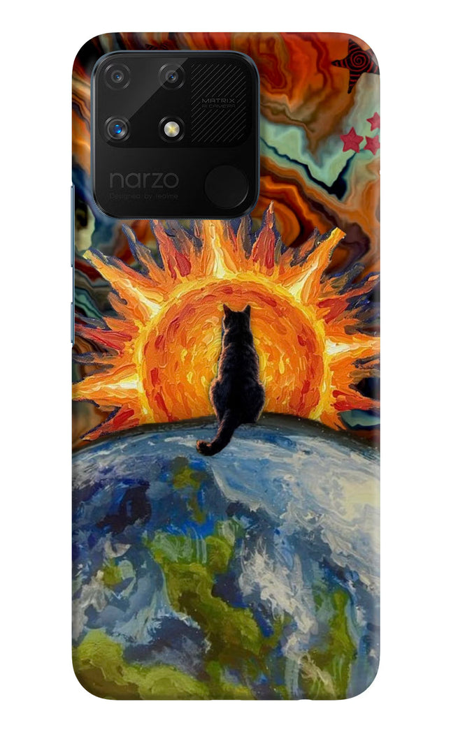 Sunrise Beyond Realme Narzo 50A Hard Case Back Cover by Casekaro