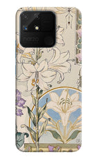 White Lily Realme Narzo 50A Back Cover