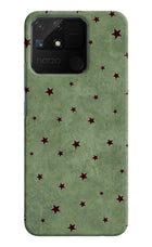 Green Stars Realme Narzo 50A Back Cover
