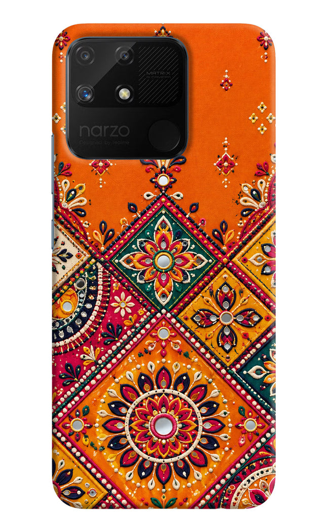 Kutch Glow Realme Narzo 50A Hard Case Back Cover by Casekaro