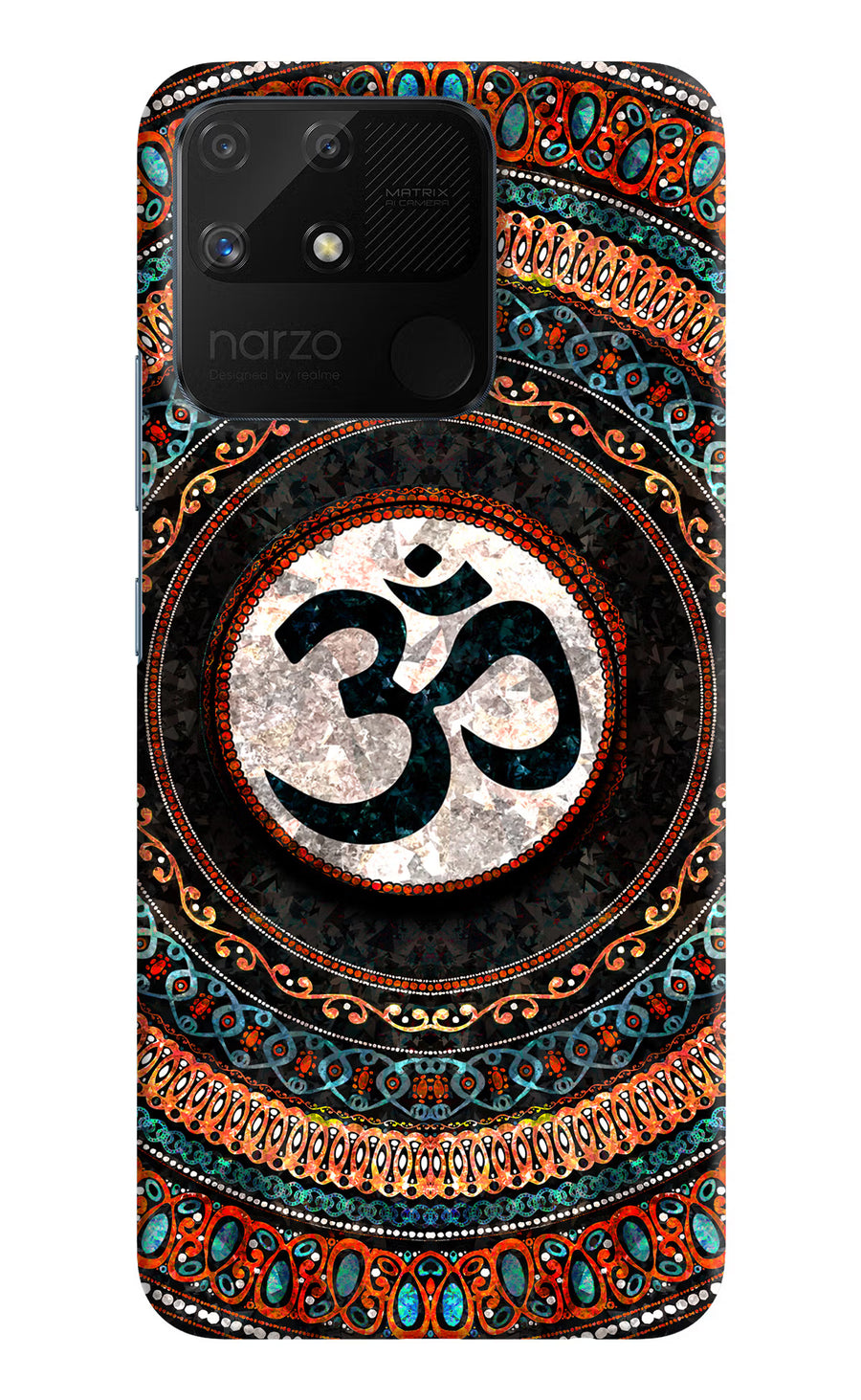 Om Culture Realme Narzo 50A Pop Case, Hard case