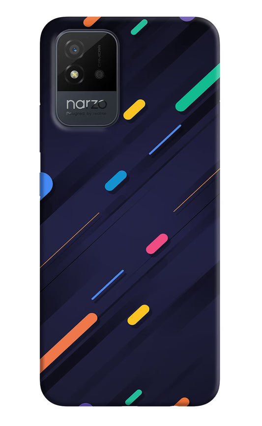 Abstract Design Realme Narzo 50i Back Cover