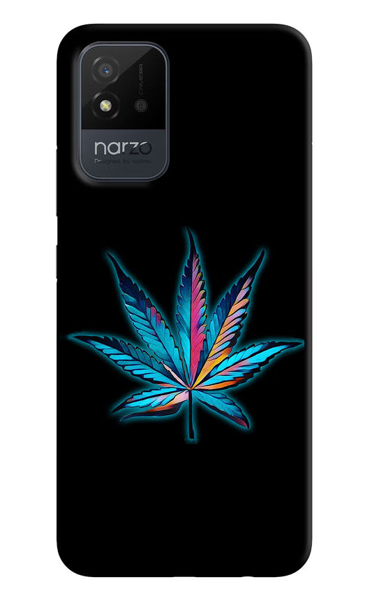 Weed Realme Narzo 50i Back Cover