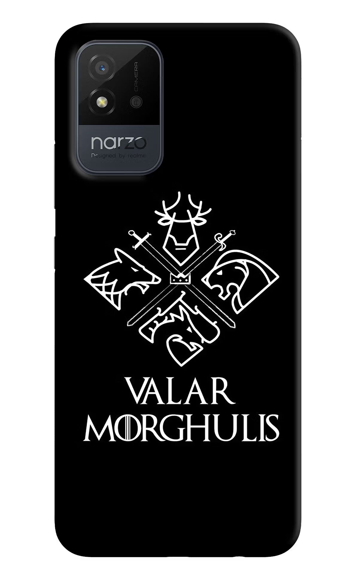 Valar Morghulis | Game Of Thrones Realme Narzo 50i Back Cover